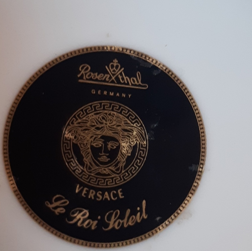 SOLD.🇩🇪🇮🇹VERSACE ROSENTHAL JEWELRY DISH - Picture 6 of 6
